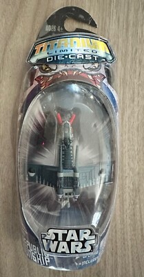 2006 Galoob Star Wars Titanium Series REPUBLIC GUNSHIP Clone Wars Micro Machines