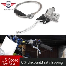 Universal Hydraulic Master Cylinder Clutch Lever Oil Hose For Off-road Dirt Bike