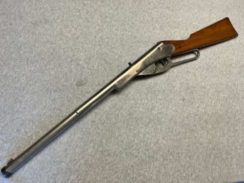 Vintage 1st Variation 1936-42 Daisy No. 102 Model 36 Nickel Plated BB Gun Rifle
