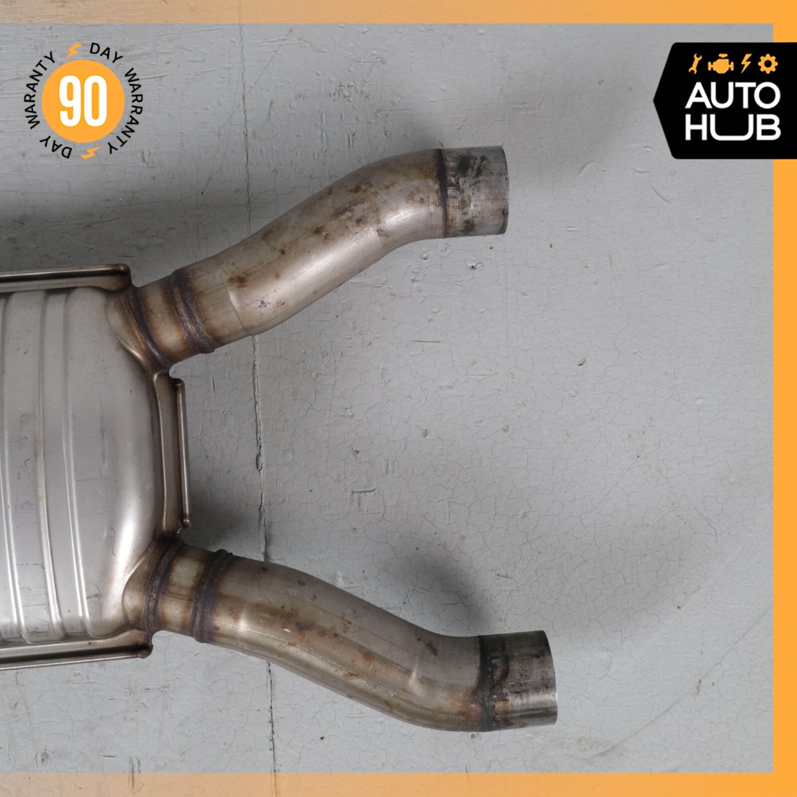 Bentley Flying Spur Sedan 4.0L Middle Exhaust Center Resonator Silencer OEM 44k