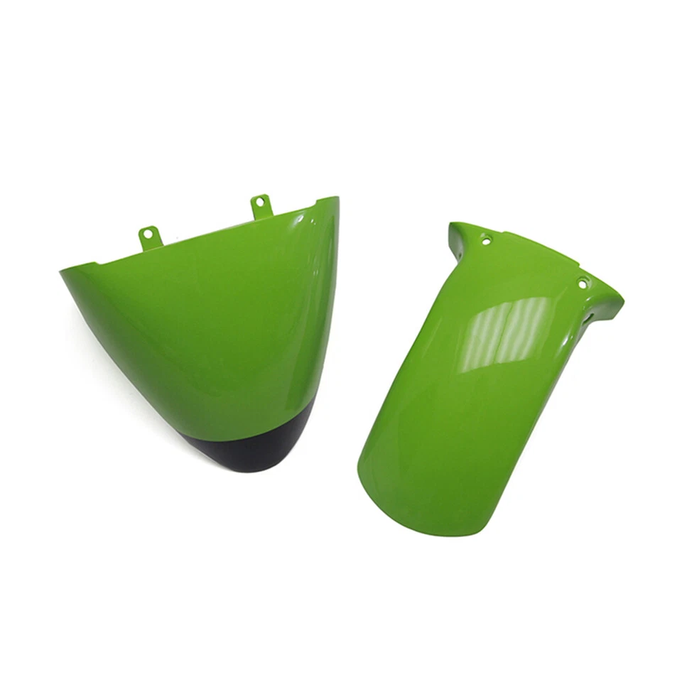 Kit de carenados ABS para Kawasaki ZX7R Ninja 1996 97 01 02 2003 carrocería verde negro Foto 4 de 4