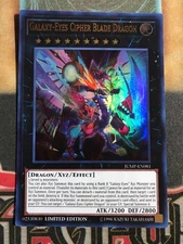 Yugioh Galaxy-Eyes Cipher Blade Dragon JUMP-EN081 Ultra Rare  