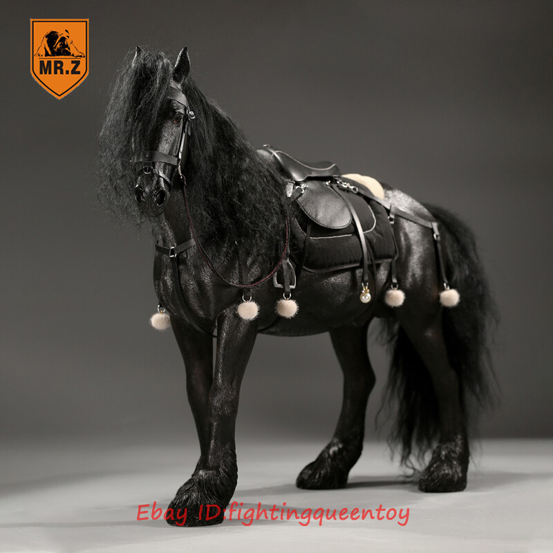 Mr.Z 1/6 Shire Horse 2.0 With Harness Animal Resin Statue 15.7
