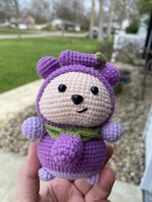 handmade crochet cutie bear