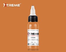 CARAMEL Brown Xtreme Ink Premium Bright Solid Color Tattoo Pigment Made in USA