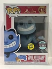 GENIE WITH LAMP GITD Funko Pop Aladdin Vinyl Figure #476 Specialty Series NIB