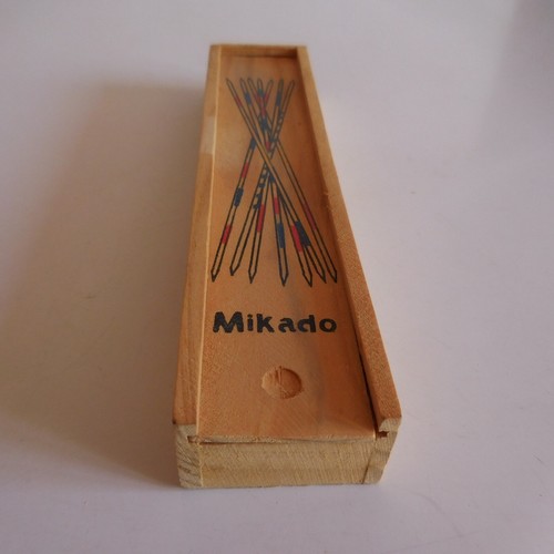 Juego Mikado Pick Up Sticks Madera Marrón Vintage Diseño STC Francia N7377 - Imagen 4 de 12