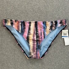 Salt  Cove Tie Dye Hipster Bikini Bottom Size X-Large Blue Pink New