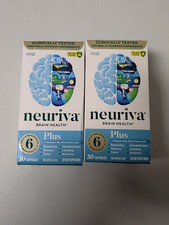 Lot Of 2 Schiff Neuriva Plus Capsules-30 Tabs Each 2/26 