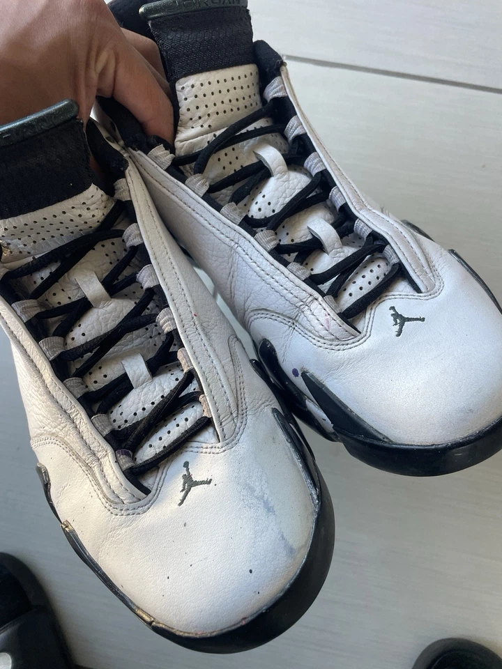 Air Jordan 14 Retro 2016 verde oxidado talla 12 Foto 4 de 4