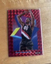2024-25 Topps Finest Scoot Henderson Red Geometric /10 Portland Trailblazers🔥🔥