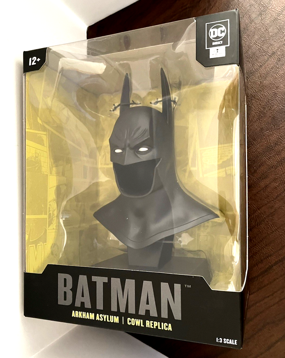 BATMAN Arkham Asylum-Cowl Replica DC Direct New in Box | eBay
