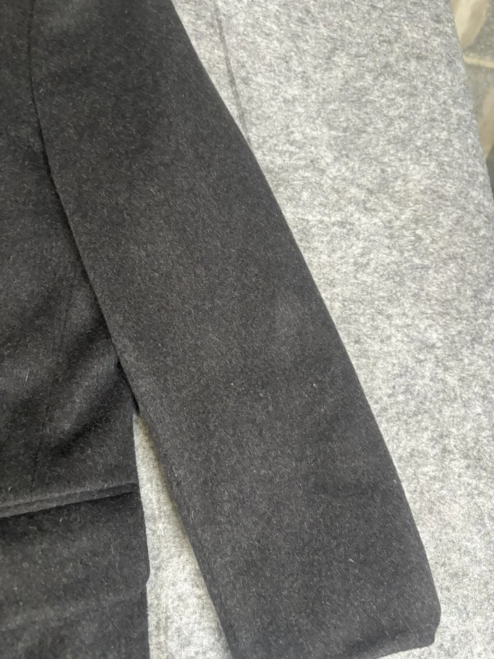 Abrigo Clásico Formal Todays Hombre Para Hombre Mediano Lana Mezcla Cachemira Foto 4 de 4