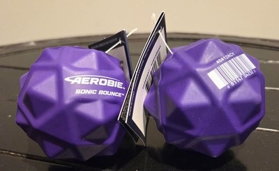 Aerobie Sonic Bounce Purple balls set of 2