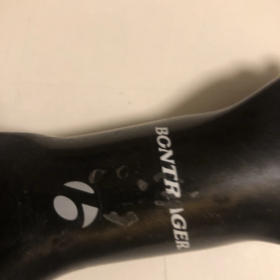 Bontrager XXX Carbon Stem 100 mm 7 degree 31.8 gloss black light road bike - Image 3 of 4