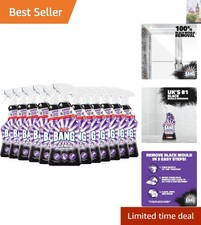 Ultimate Black Mould Remover Spray - 750ml Pack of 12 for Effortless Cleaning 6.55 per litre