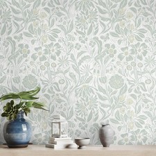 Floral Contact Paper Green Peel and Stick Wallpaper Botanical Self Adhesive Remo