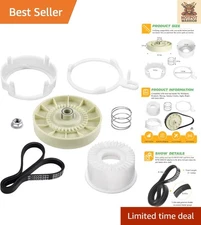 W10721967 Clutch Kit & W10006384 Belt for Efficient Washer Repair - Easy Install