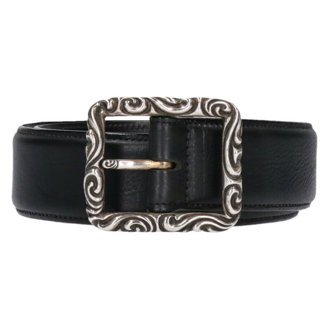 Chrome Hearts BLT SCRLREC Rectangle Scroll Leathe… - image 2