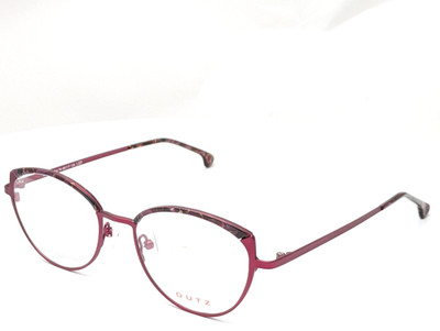 Dutz DZ 2259 76 Burgundy Pink Women's Eyeglasses Frames 48-17-135