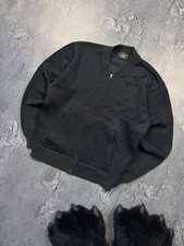 RRL Ralph Lauren Double RL Zip-Up Bomber Jacket Faded Black