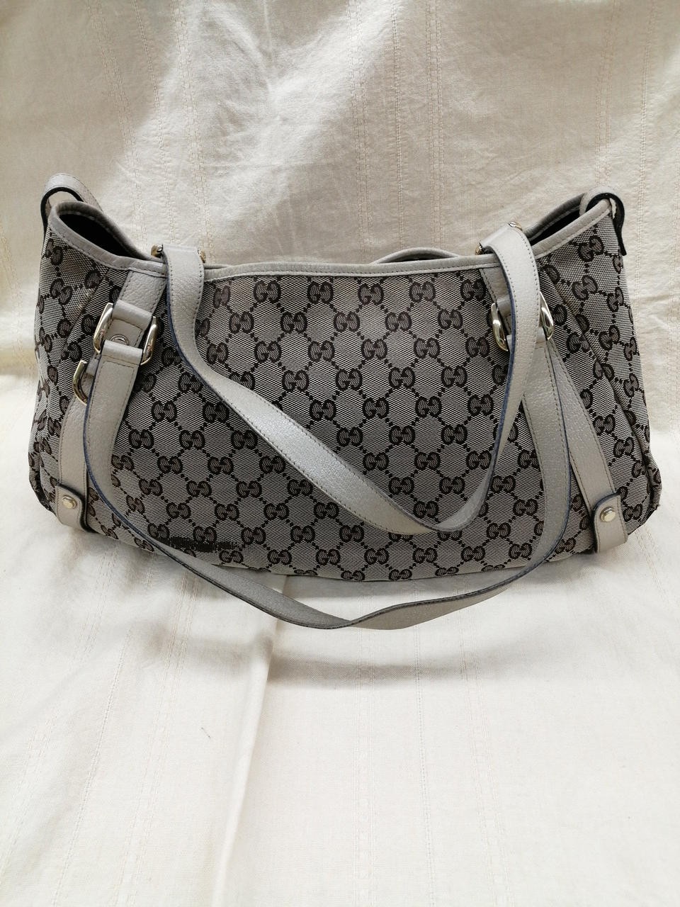 GUCCI 130736 493492 Japanese Leather Tote Bag  