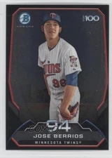 2014 Bowman Bowman's Top 100 Prospects Chrome Jose Berrios #BTP-94