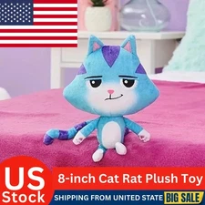 Blue Bare Gabby's Dollhouse 8-inch Cat Rat Plush Toy - Purr-fect Companion