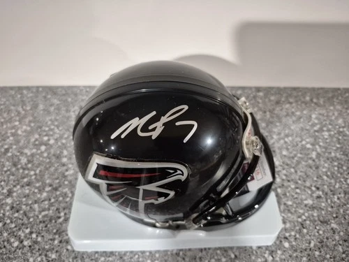 Michael Vick Signed Mini Helmet.  Jsa Certified