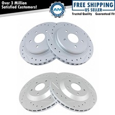 Front & Rear Brake Rotors Set For 1997-2004 Chevrolet Corvette