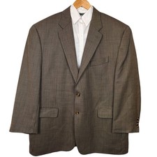 Lauren Ralph Lauren Mens 48R Wool Sport Coat Brown Houndstooth Blazer Canada