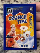 2025 Panini Donruss WNBA Crunch Time Marina Mabrey #13 Press Proof Blue