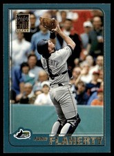 2001 Topps John Flaherty Tampa Bay Devil Rays #174