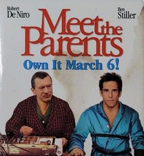 MEET THE PARENTS Ben Stiller Robert DeNiro, Pinback Button, vintage 2000