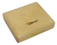 Vivace Wooden Reed Case for Bassoon, Holds 5 Reeds Pin Type , Color: Natural