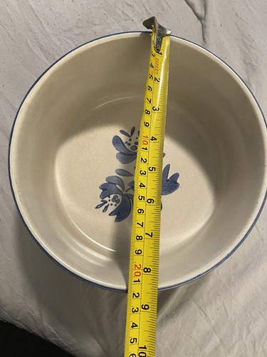 Pfaltzgraff Stoneware Yorktowne #408 Souffle Deep Dish Casserole USA 8.5" x 4" - Picture 3 of 8