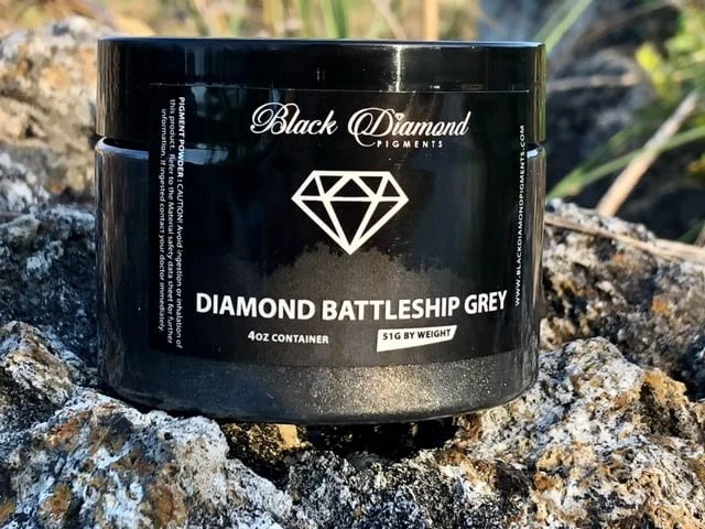 ® | (Diamond Battleship Grey Pigment is a premium professional, nontoxic mica... - Image 2 of 4