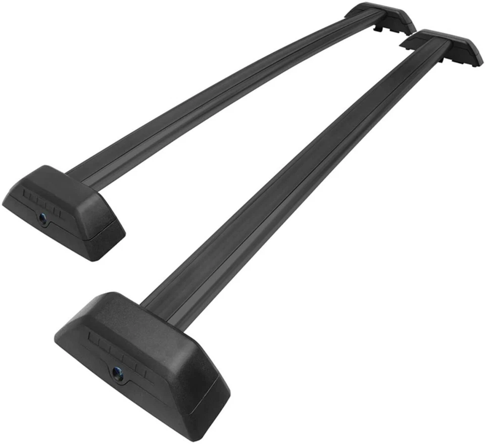 2Pcs Aluminum Roof Rail Rack Cross Bar Crossbar Fits for Hummer H3 H3T 2006-2010 - Image 4 of 4