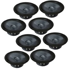 Harmony Audio HC-CMB65 Car Stereo Cabron Midbass Midrange 6.5" Speakers - 4 Pair