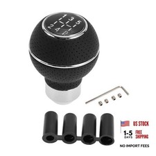 Round Ball Shift Knob Gear Shifter Knob Aluminum Alloy 5 Speed Manual