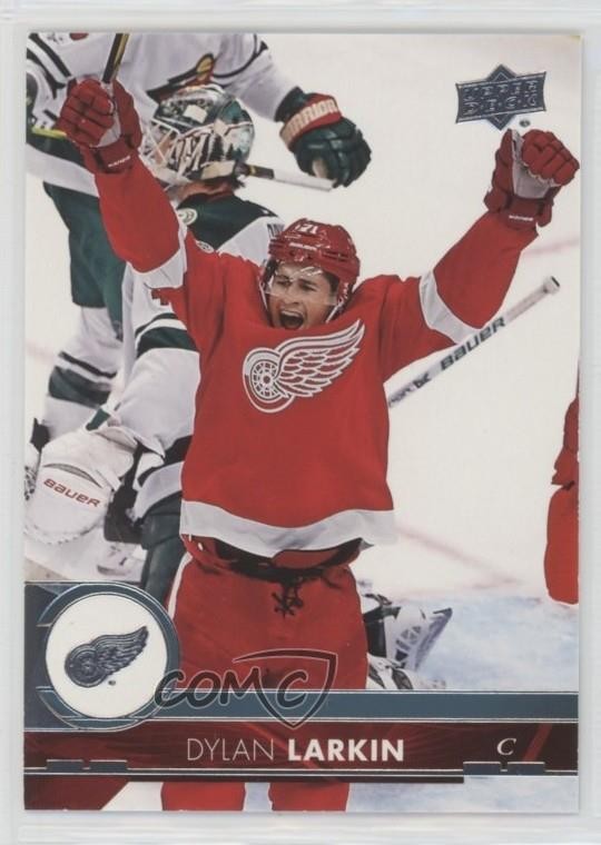 2017-18 Upper Deck Dylan Larkin #317 9ay