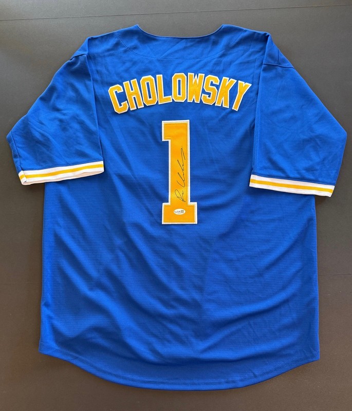 ROCH CHOLOWSKY SIGNED UCLA BRUINS JERSEY W/ JSA COA CERT AUTO TOP PROSPECT