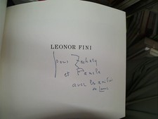 Leonor Fini - Oeuvres Recentes - SIGNED & INSCRIBED - MAKE OFFER FREE SHIPPING