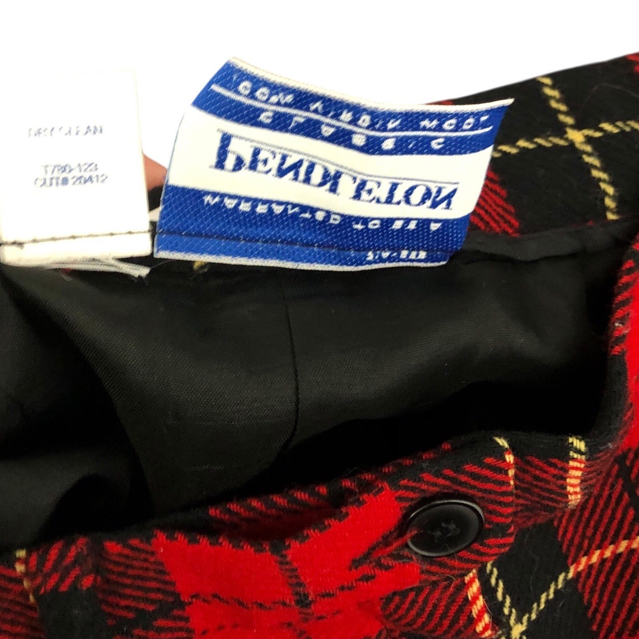 PENDLETON 6 Small Authentic Wallace Tartan Pleate… - image 10