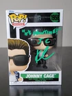 Funko Pop! Movies: Mortal Kombat 2: Johnny Cage #1958 Signed Karl Urban W/COA!🔥