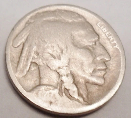 1917 P INDIAN HEAD "BUFFALO" NICKEL AVE CIRCULATED **FREE SHIPPING**