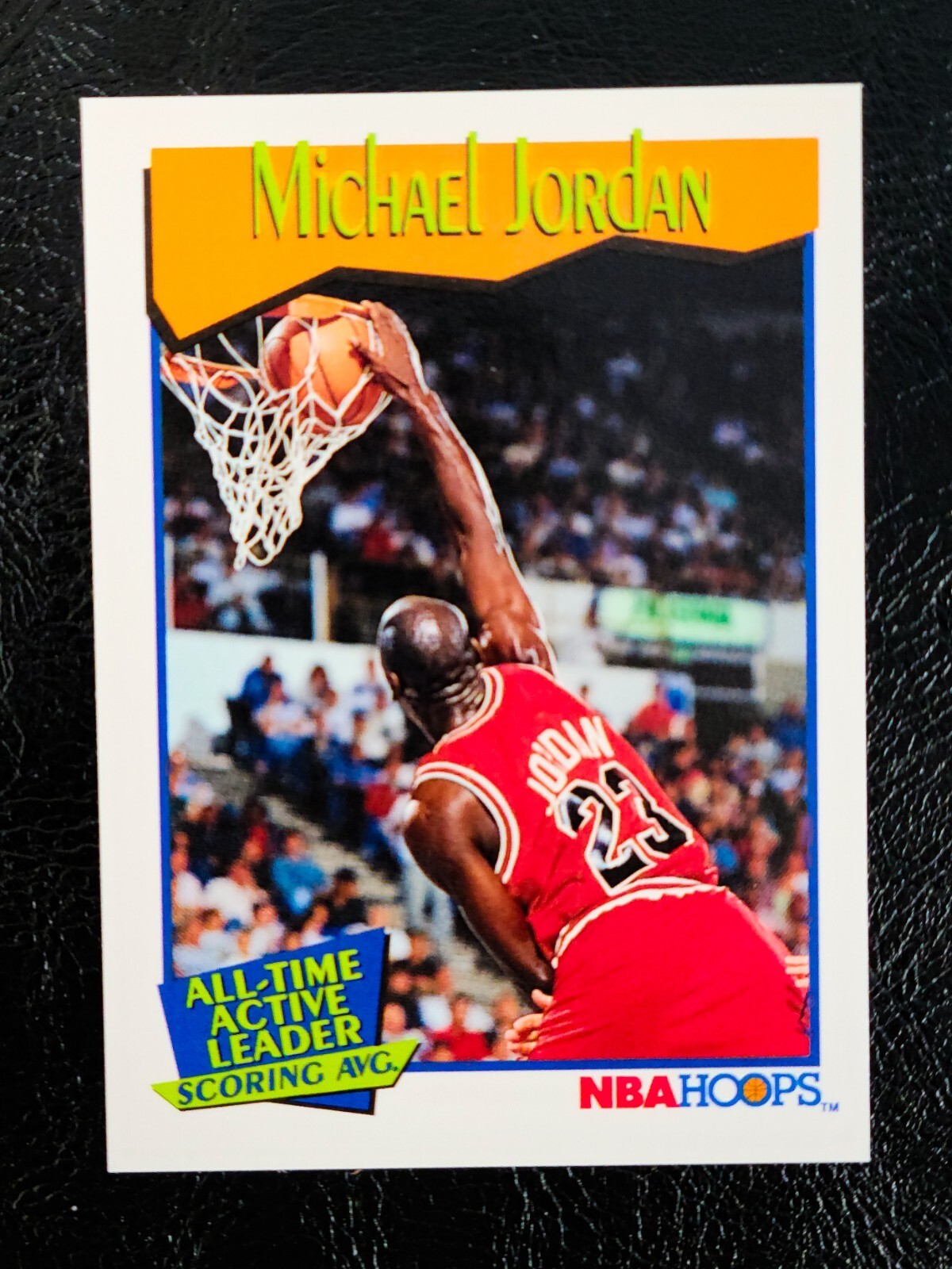 1991-92 NBA Hoops All-Time Scoring Avg. Leader #536 Michael Jordan NM-MINT