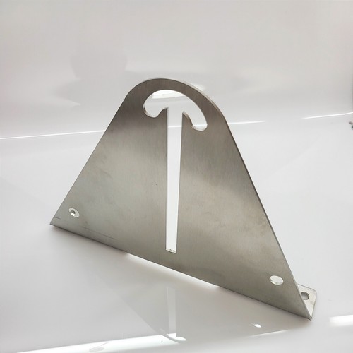 Narrowboat tilting solar panel mounting brackets High grade Stainless steel X 2 - Picture 2 of 4