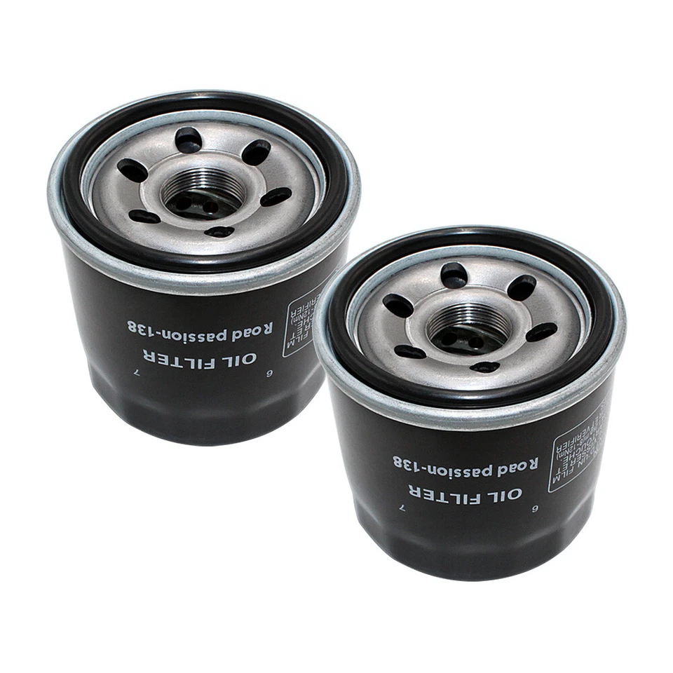 2X Filtros de aceite para Arctic Cat 400 454 500 650 KYMCO MXU375 400 Suzuki Bandit 600 Foto 3 de 4