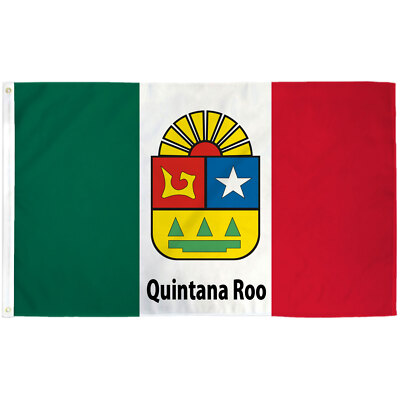 QUINTANA ROO MEXICO STATE 3X5 FLAG | eBay